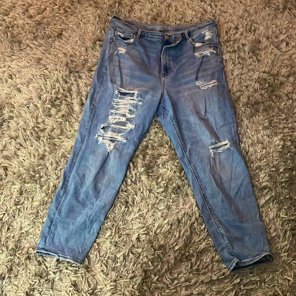 American eagle size 18 blue jeans